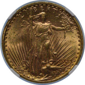 $20 Saint-Gaudens Gold Double Eagles - Mint State 62
